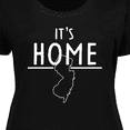 thumbnail image 4 of Inktastic It's Home- State of New Jersey Outline Women's Plus Size T-Shirt, 4 of 5