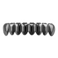 thumbnail image 1 of Parrillas Boca / Inferior 18K Unisex Negras - Parrillas Inferiores Negro - Parrillas inferiores Hugo Parrillas Colmillos, 1 of 5