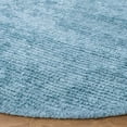 thumbnail image 3 of SAFAVIEH Himalaya Fleur Solid Area Rug, Blue, 6' x 6' Round, 3 of 11