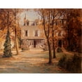 thumbnail image 3 of Eugène Bourgeois 14x12 Black Modern Framed Museum Art Print Titled - Victor Hugo's House in Paris Avenue D'Eylau, 3 of 5