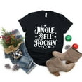 thumbnail image 4 of Jingle Bell Rockin' Sparkle - Womens Short Sleeve Tee, 4 of 9