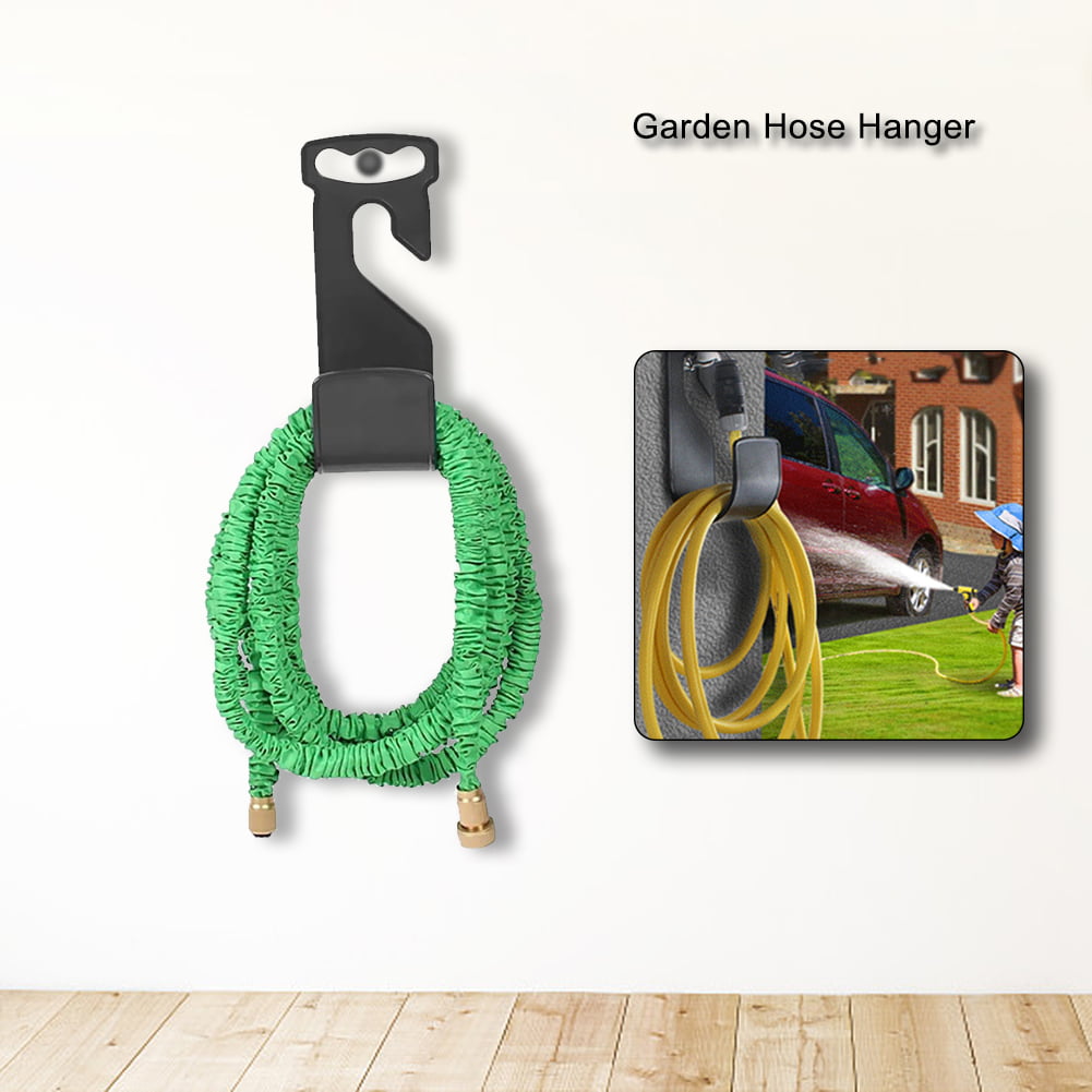 Spigot Mounted Expandable Hose Hanger - Up to 100 Feet of Hose 