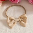 thumbnail image 7 of enyan Baby Girl Fall Clothes Newborn Romper Dress Ruffle Long Sleeve Onesie Jumpsuit Outfits with Bow Headband White，6-9 Months, 7 of 7