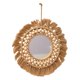thumbnail image 2 of Espejo colgante redondo de macramé con flecos, decoración de pared bohemia, multiusos, decorativo Estilo C, 2 of 9