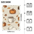 thumbnail image 2 of FORMRS 1-Subject Spiral Notebook 8" x 5" College Ruled 60 Refillable Sheet A5 Hard Cover, 2 Pack, Fall Pumpkin Pattern, 2 of 7