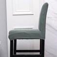thumbnail image 3 of GUOOL 1Pcs Stretch Dining Chair Cover Removable Slipcover Washable Banquet Chair Decor Green, 3 of 9