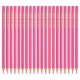 thumbnail image 1 of Juego de lápices de colores rosa Uxcell, 20 lápices de color al óleo de madera para artistas pintura artística, 1 of 7