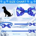 thumbnail image 2 of Juego de collares para perros Eccliy, 50 unidades, pajaritas de invierno ajustables, 2 of 7