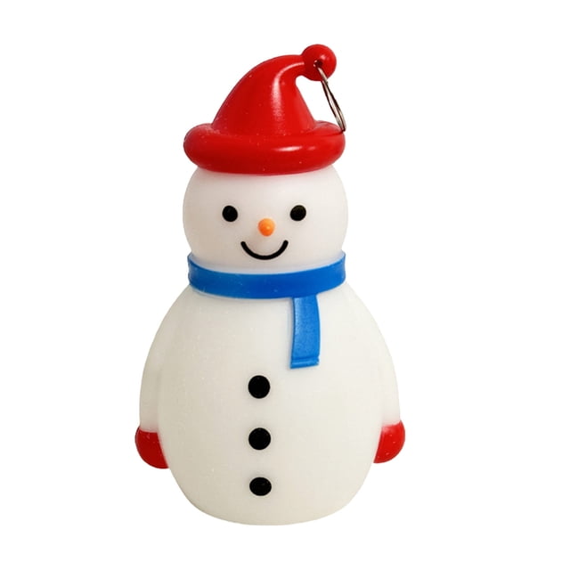 Muñeco de nieve Decorativo Hot6sl Luces LED portátiles Regalos Navideños