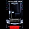 thumbnail image 2 of Receptor Bluetooth 5.1, Convertidor de Audio Digital A Analógico, Adaptador Inalámbrico de Fibra Óptica Coaxial, Micrófono USB Sin Pérdidas., 2 of 5