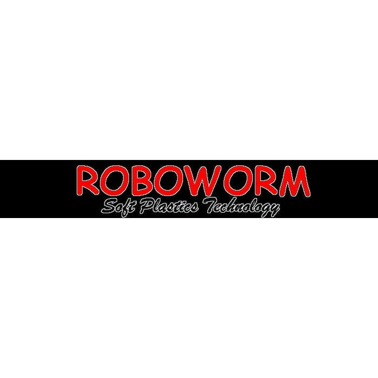 Roboworm Ned Worm Fishing Lure, Aaron's Magic w/ Red Blue Flake, 3,  8-pack, Soft Baits