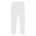 thumbnail image 5 of hoksml Men's Straight Leg Pants Solid Color Drawstring Elastic Waistband Casual Work Pant Lightweight Breathable Breathable Athletic Pants Clearance, 5 of 9