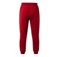 thumbnail image 2 of LEEy-world Mens Joggers Men's Quick Dry Hiking Pants Running Jogger Drawstring Sweatpants Zipper Pockets Red,3XL, 2 of 3