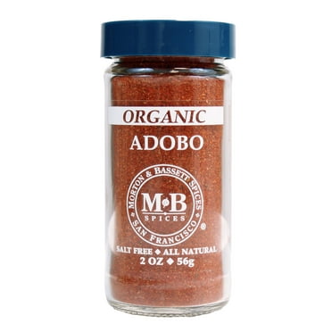 Morton & Bassett Organic Adobo Seasoning, 2oz - Spice Blend