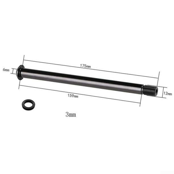 Mountain Bike Bicycle Frame Rear Thru Axle 148 142 12mm Hub Lock Rod W Nut Walmart
