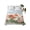 Light Blue,Red,Whtie, variant on Christmas Snowman Flat Sheet Only Twin Size, Soft Breathable Bed Top Sheets for Mattress, Winter Green Tree Cute Xmas Snows Pine Luxury Bedding Flat Sheets for Home Hotel Bedroom Bed Protection