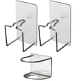 thumbnail image 1 of Hearth & Gear Bathroom Wall Mounted Holder Toothpaste Toothbrush Head Self Toothbrush And Toothpaste Holder Space Saving over Drying Adjustable Drainer Roll up Dish Drying Rack over The Kitchen, 1 of 7
