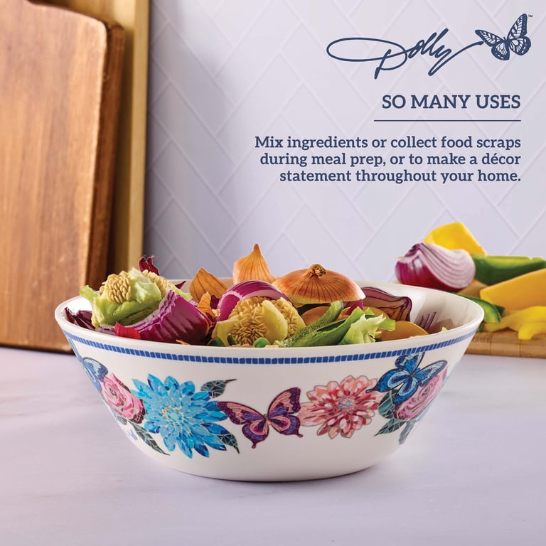 Dolly Parton Melamine Mixing Bowl, Rose - Walmart.com