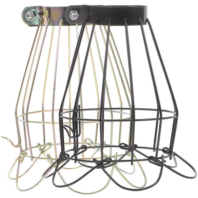 DEEPCRAFF Assorted Color Iron Lampshade for Reptile Box Anti-Scald Heat Lamp Cover