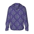 thumbnail image 2 of Picia Lavender Flowers Women's Men's UPF 50+ Sun Protection Hoodie Shirt Long Sleeve SPF Fishing Outdoor UV Hiking Lightweight Shirts-XX-Large, 2 of 9