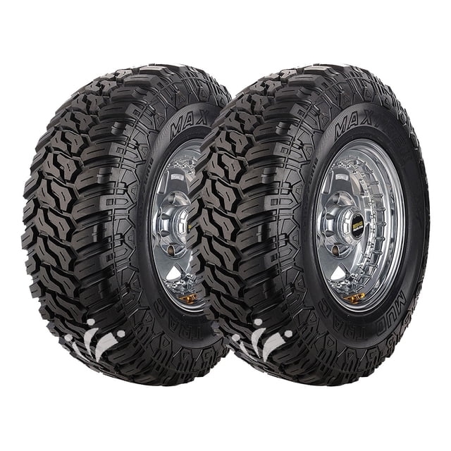 Paquete de 2 Llantas 35x12.50r17 Lt Maxtrek Mud Trac 121q