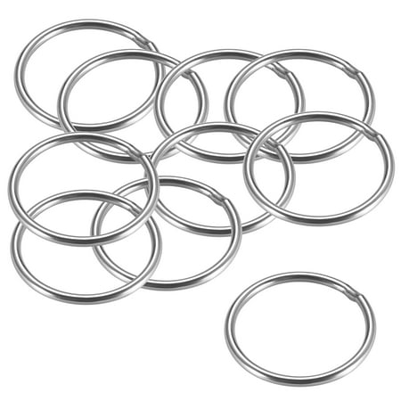 Joint Torique Soudé 80 X 5mm Cerclage Anneaux Ronds Acier Inox 6pcs