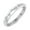 Platinum, variant on Parma - Gypsy Set Eternity Band