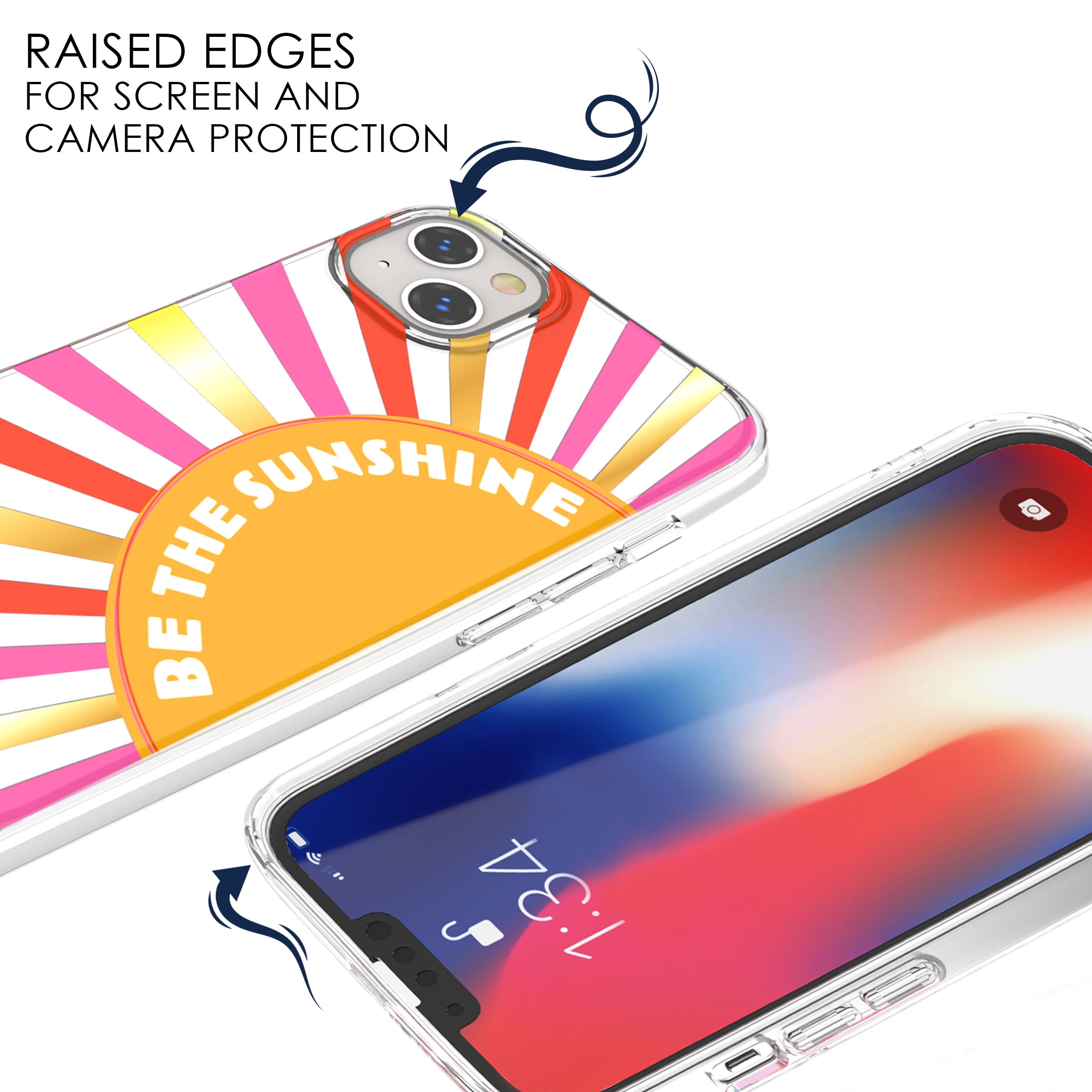 Packed Party "Be the Sunshine" iPhone Case | Fits iPhone 13 | Durable, Slim Design and 10-Ft. Drop Test Certified