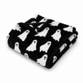 thumbnail image 3 of Zydvens Halloween Lounge Flannel Throw Blanket 60x70 Inch - Assorted Spooky Whimsical Classic Patterns Super Soft Plush Microfiber Fleece Cozy Couch Cover for Holiday Surprise Gift, 3 of 4