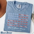 thumbnail image 2 of VibeNest Studio Unisex Paws and Stripes Forever Dachshund American Flag 4th of July Garment Dyed Graphic T-Shirt, 2 of 8