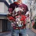 thumbnail image 5 of Hazbin Hotel Hoodie 3D Print Pullover Hooded Long Sleeve Sweatshirts Tops Blouse with Pocket for Mens Womens, 5 of 7
