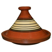 Moroccan Handmade Safe Cooking Tagine Glazed X-large 13 inches Across Traditional
