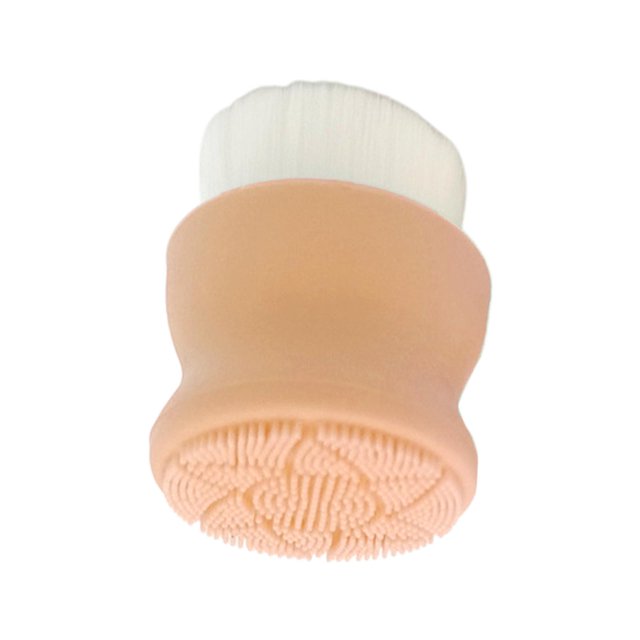 Cepillo de limpieza facial de doble cara Mango antideslizante Limpieza Piel Yuyangstore cepillo facial