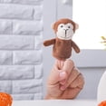thumbnail image 4 of Baby Animal Finger Puppets Soft Plush Doll Cartoon children mini size, 4 of 5
