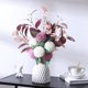 thumbnail image 4 of Flores artificiales de seda, ramo de anémona blanco for novia, fiesta en casa, habitación, mesa, planta decorativa, flor falsa, 4 of 8