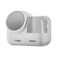thumbnail image 4 of Cosmetic Box Makeup Holder Jewelry Container Make up Case for Bathroom White, 4 of 8