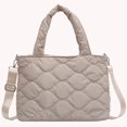 thumbnail image 4 of Bolso Bandolera Hugtrwg Algodón y Nailon Beige para Mujer, 4 of 9