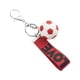 thumbnail image 2 of Llavero de balón de fútbol de Metal Zulema Mini llavero de fútbol Rojo, 2 of 5