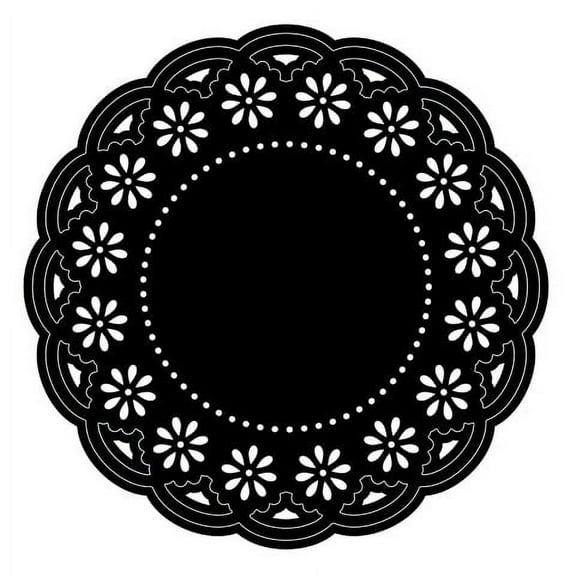 Die Cut Emboss Stencil Doily By Darice