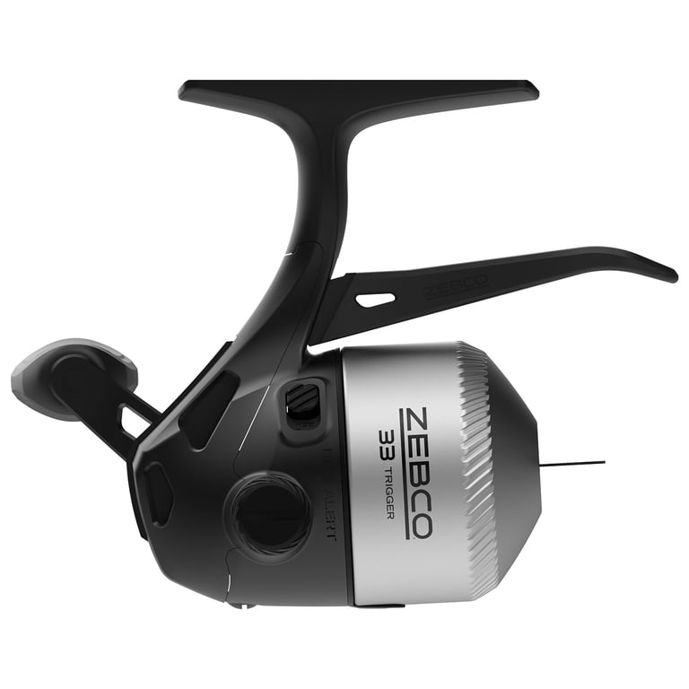 Zebco 33 Micro Trigger Spincast Reel and Fishing Rod Combo, 6-Foot