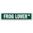 thumbnail image 2 of SignMission SS-Frog Lover 4 x 18 in. Frog Lover Street Sign, 2 of 4