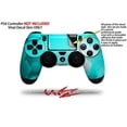 thumbnail image 2 of Skin for Sony PS4 Dualshock Controller PlayStation 4 Original Slim and Pro Bokeh Hex Neon Teal (CONTROLLER NOT INCLUDED), 2 of 3