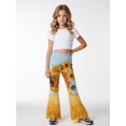 thumbnail image 2 of Comfortable Fashion Flare Leggings for Girls Slim-Fit Bell Bottoms Bell-Bottoms Trousers Little Girls Age 3-10, 2 of 6