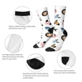 thumbnail image 3 of Bingfone Compression Socks for Women and Men Long Socks for Running Athletic Cycling Nurse- Cartoon Animals, 3 of 6