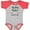 Heather and Red, variant on Inktastic My Big Sister Loves Me- Heart Boys or Girls Baby Bodysuit