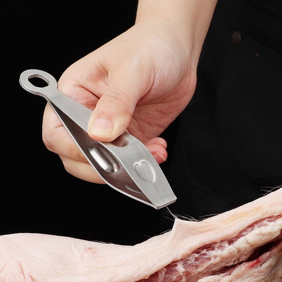 HOMEMAXS  4 Pcs Easily Removes Poultry Lungs Chicken Hair Plucking Clip