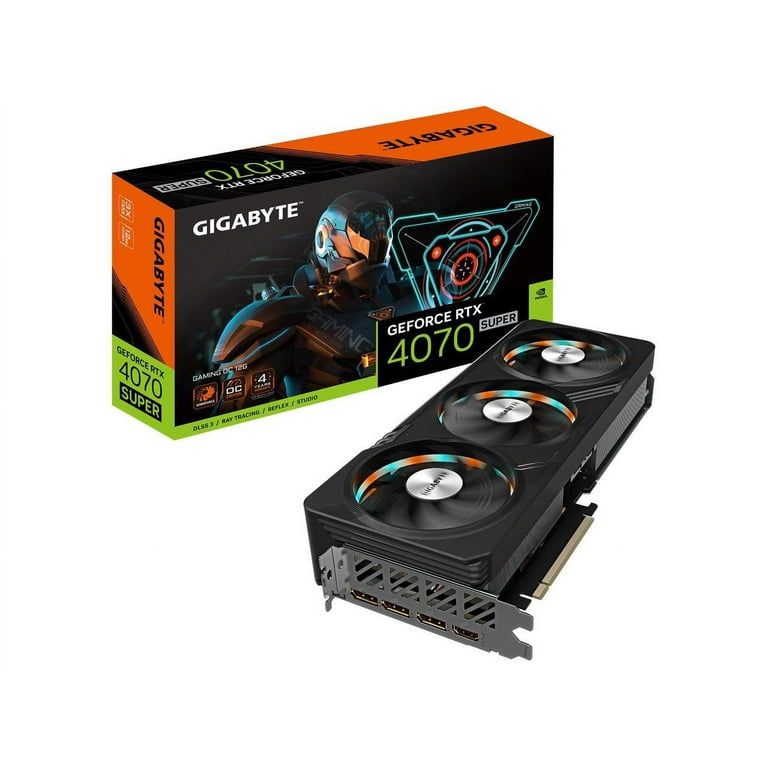 GIGABYTE GeForce RTX 4070 SUPER 12G OC GAMING GPU, WINDFORCE