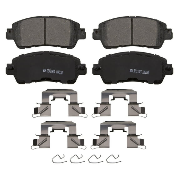 Wagner QuickStop ZD1852 Ceramic Disc Brake Pad Set Fits select: 2017-2018 TOYOTA YARIS IA, 2016 TOYOTA SCION IA