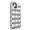 Silver, variant on 3D Cube Grid Candy Color Soft Compatible with iPhone Case (White,iPhone 12 Pro Max)