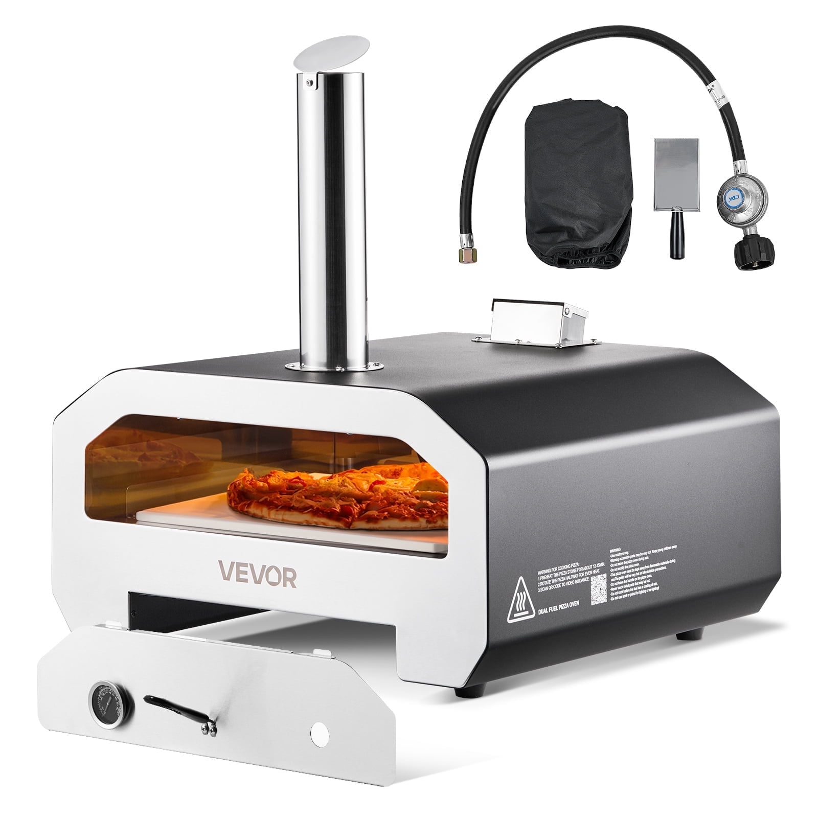 Nexgrill, Outdoor Pizza Oven, Ora 16, Portable Gas with Foldable